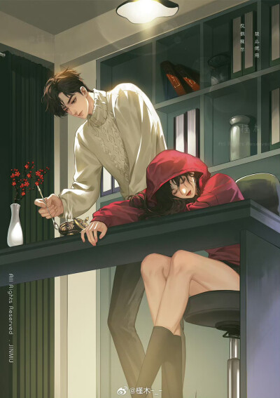 插画精选｜画师：槿木-_-
