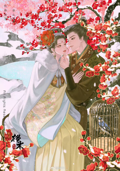 插画精选｜画师：槿木-_-
