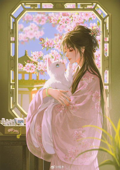 插画精选｜画师：槿木-_-