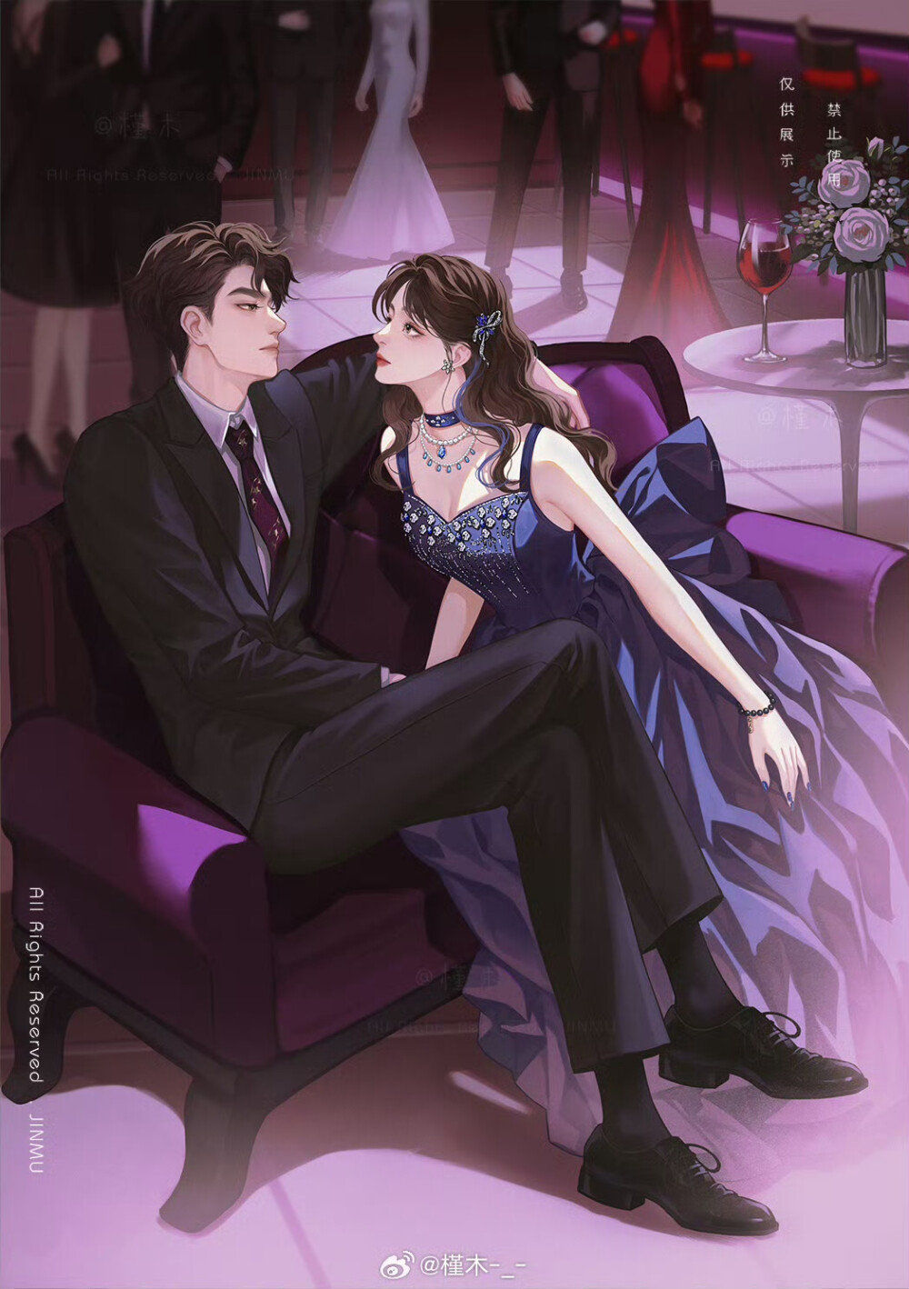 插画精选｜画师：槿木-_-