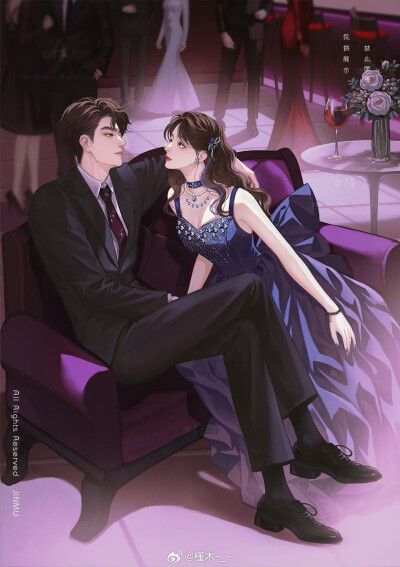 插画精选｜画师：槿木-_-