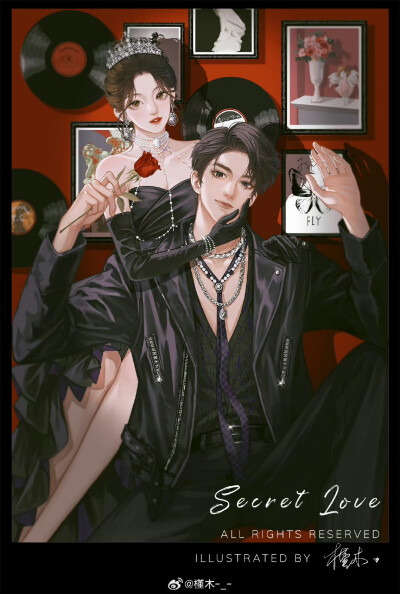 插画精选｜画师：槿木-_-