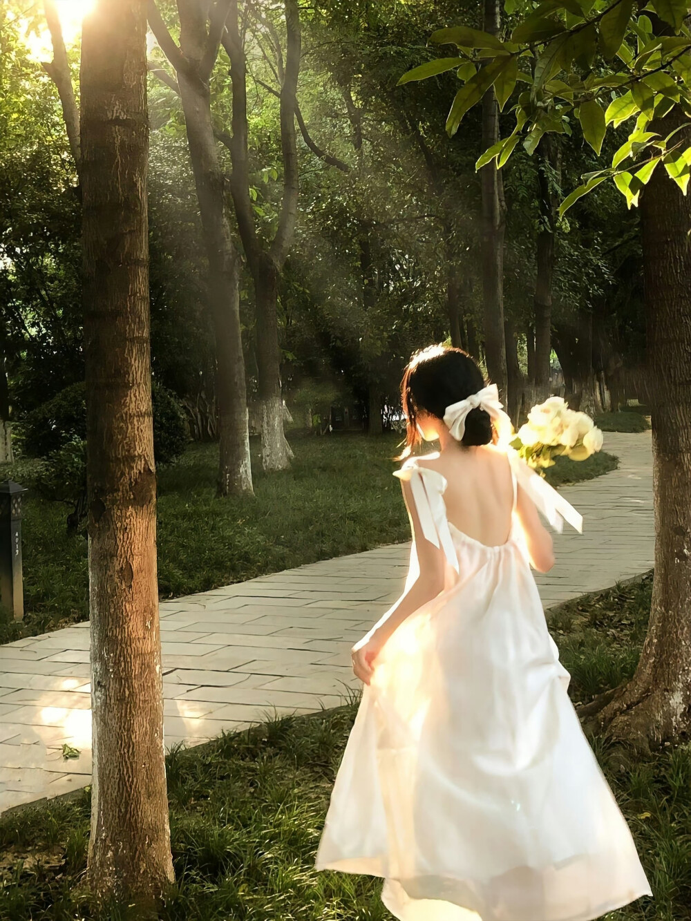 绿色系女头 光感女头 氛围感女头