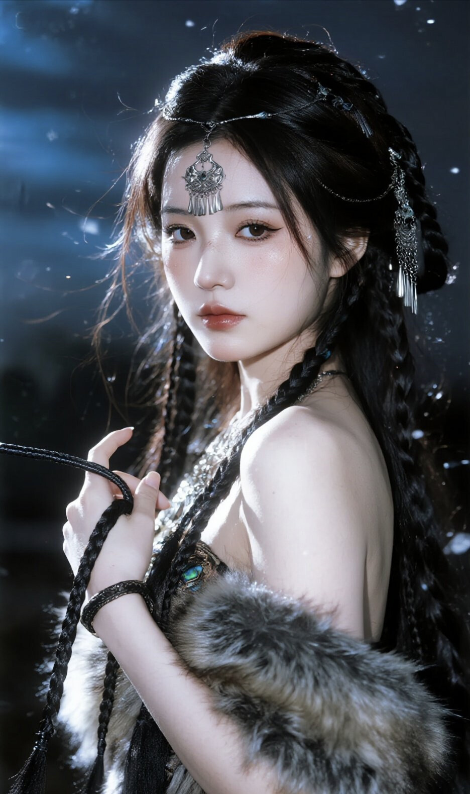 我偏要做这傲于高墙上的凌雪花