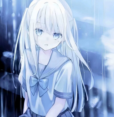 蓝色系头像