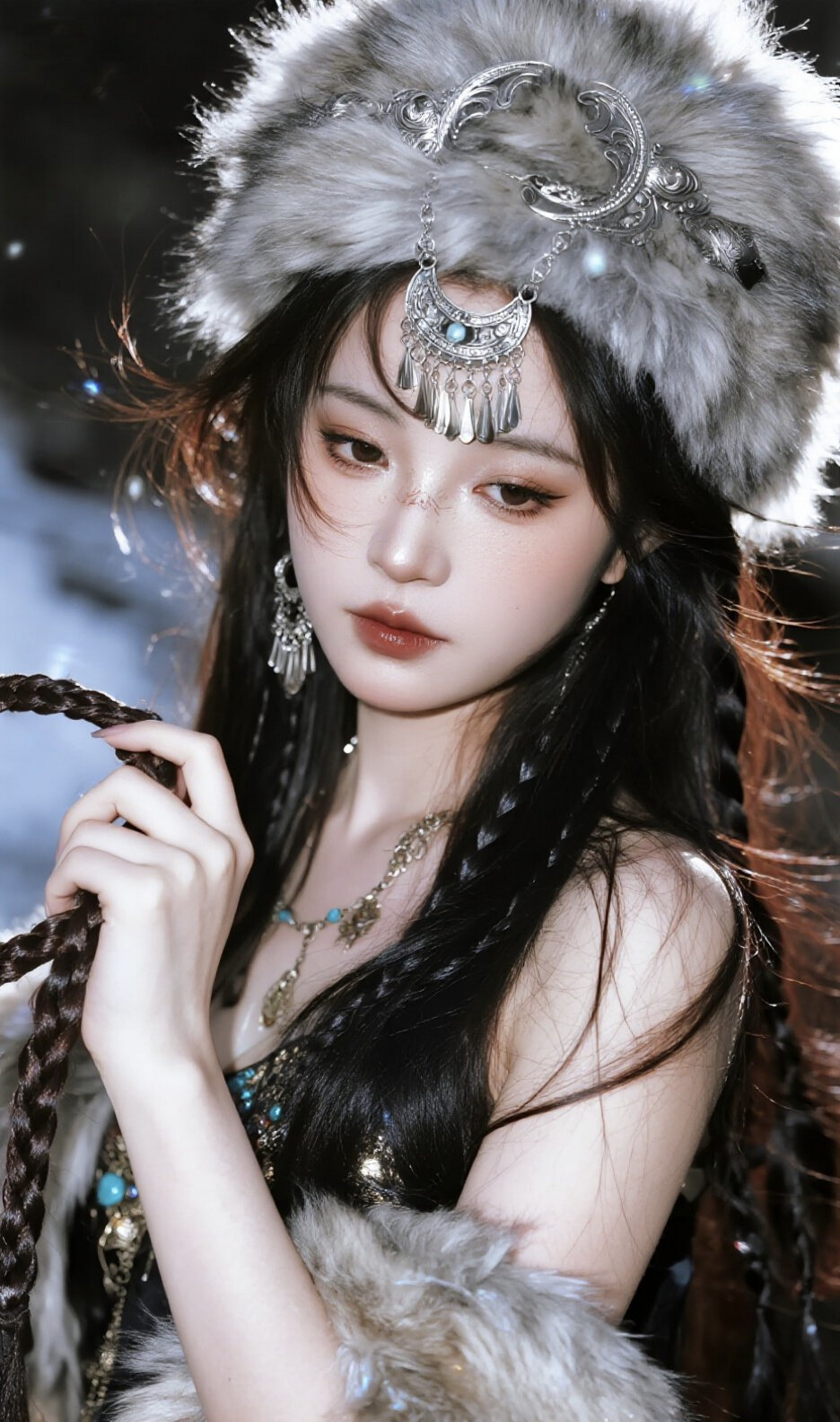 我偏要做这傲于高墙上的凌雪花