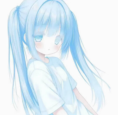 蓝色系头像