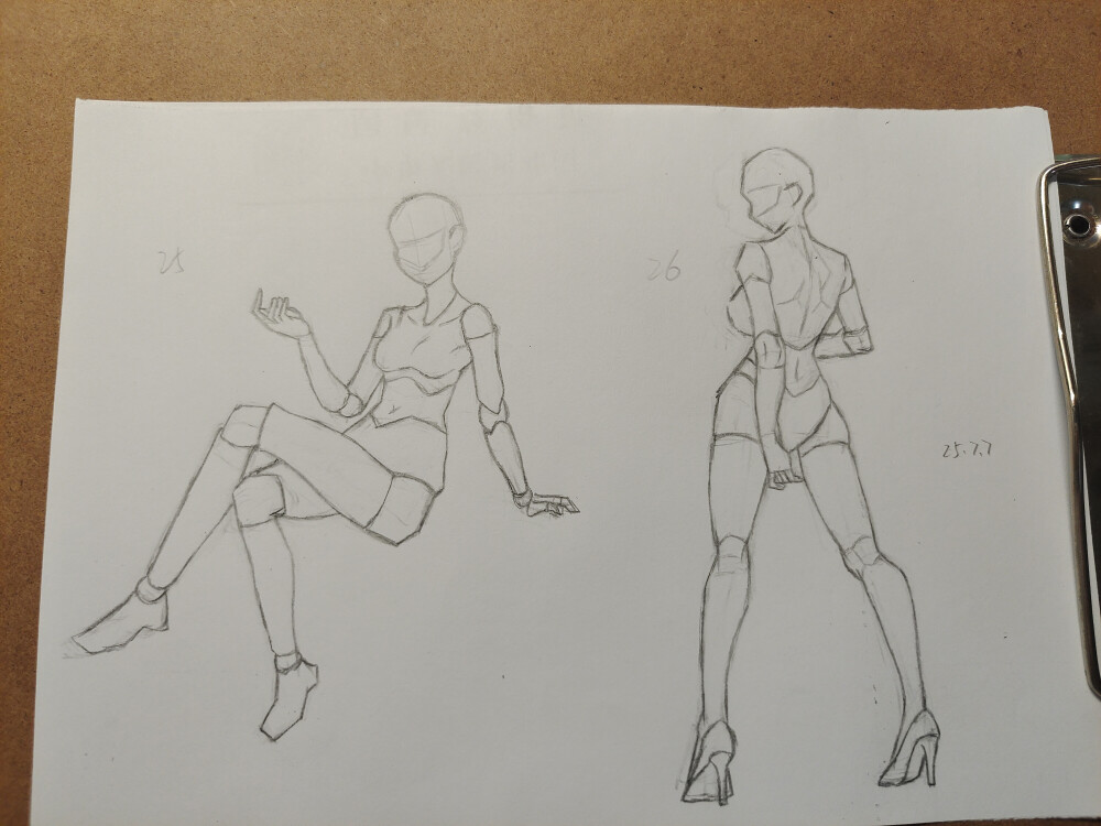 练习 图源xhs:速写超人寸寸