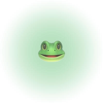 绿色系emoji表情头像