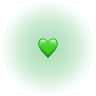 绿色系emoji表情头像