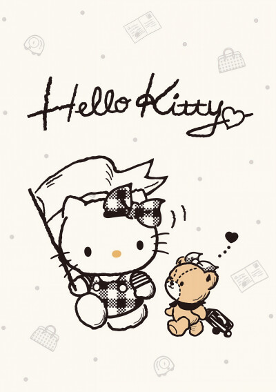 『三丽鸥sanrio』
ハローキティ
-モノトーン