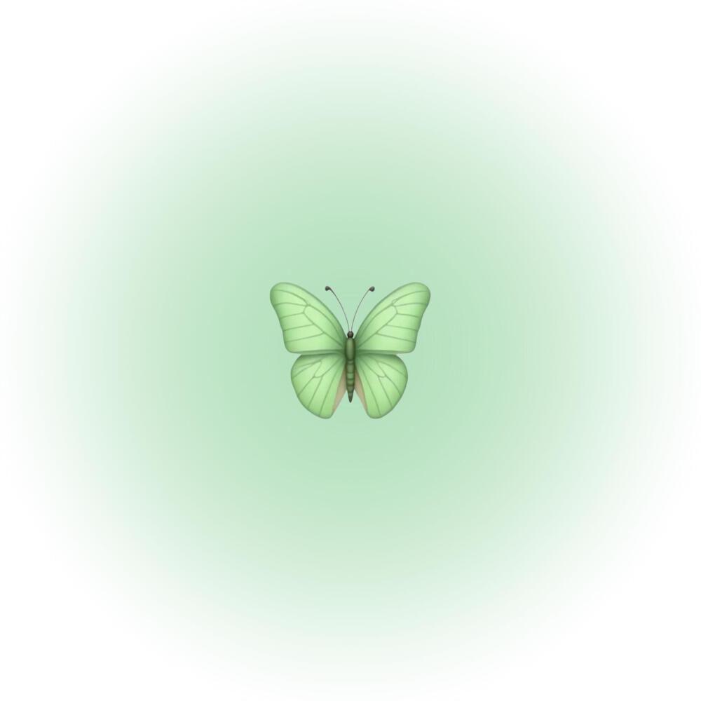 绿色系emoji表情头像