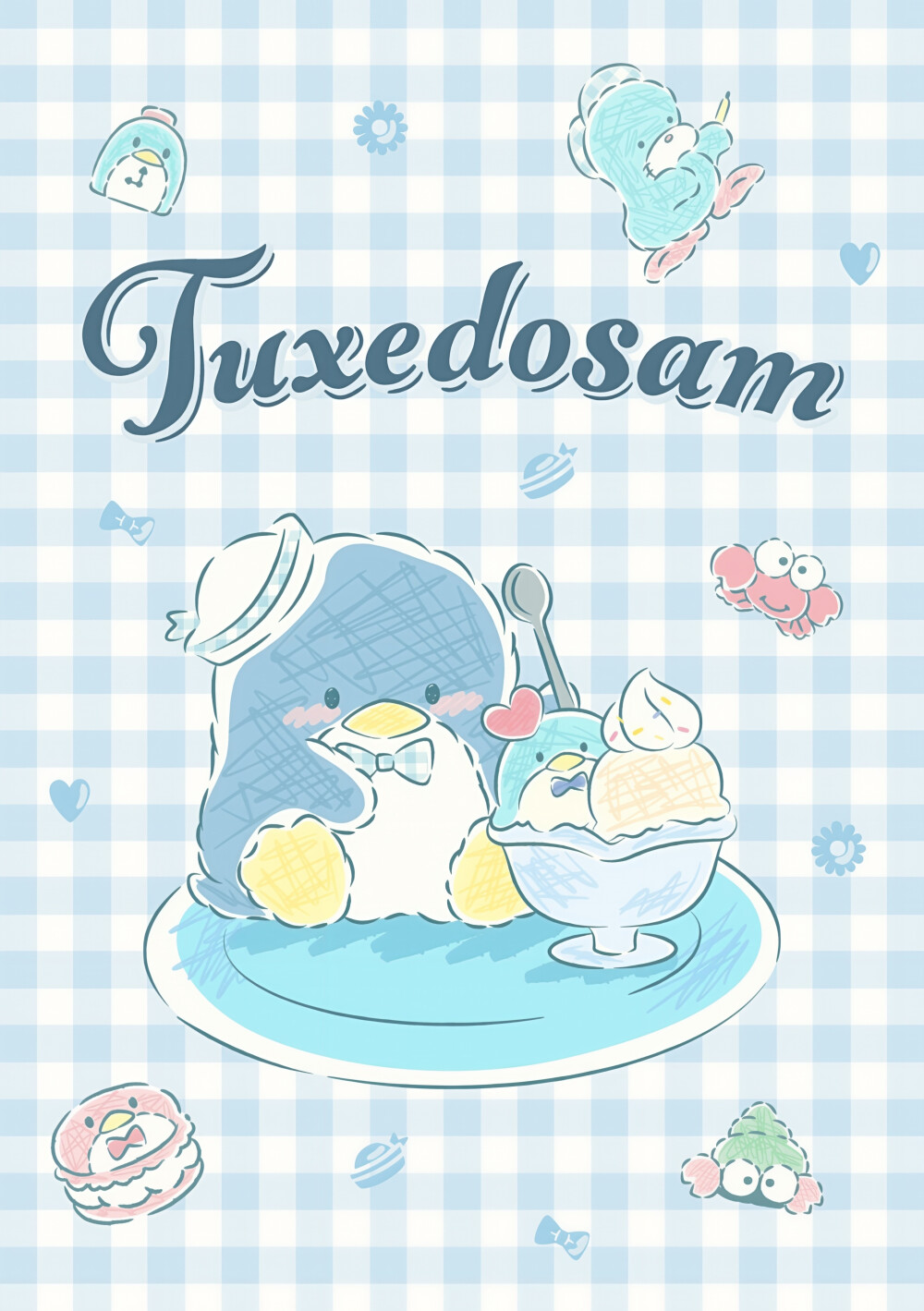 『三丽鸥sanrio』
タキシードサム
ギンガムチェック