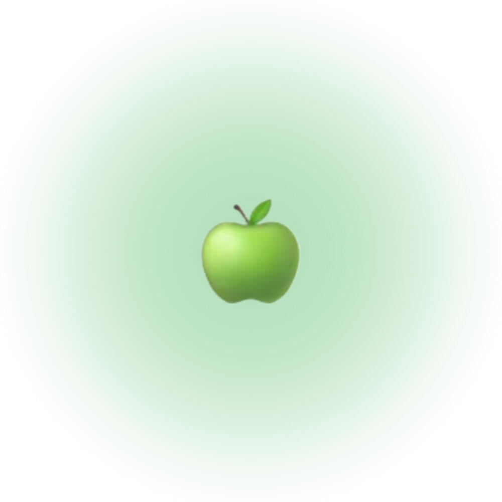 绿色系emoji表情头像