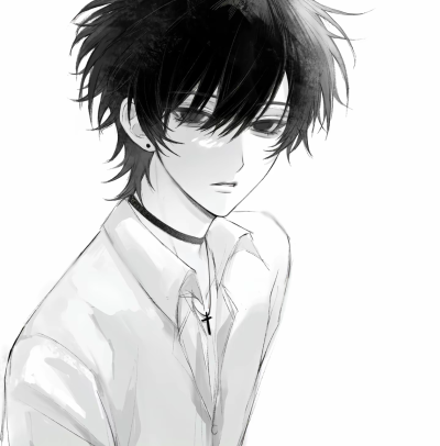 动漫男头