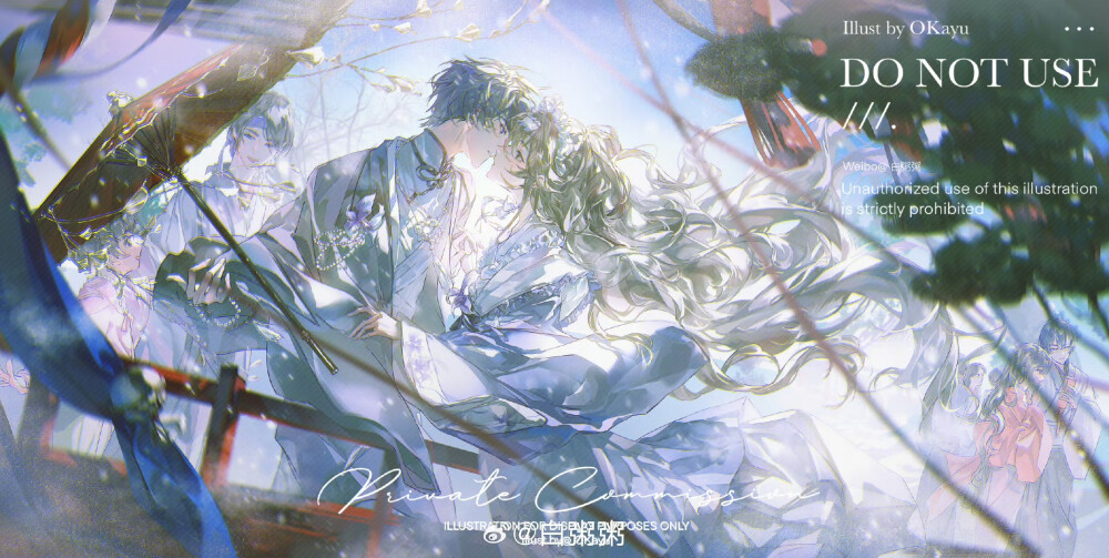 插画精选｜画师：白粥粥