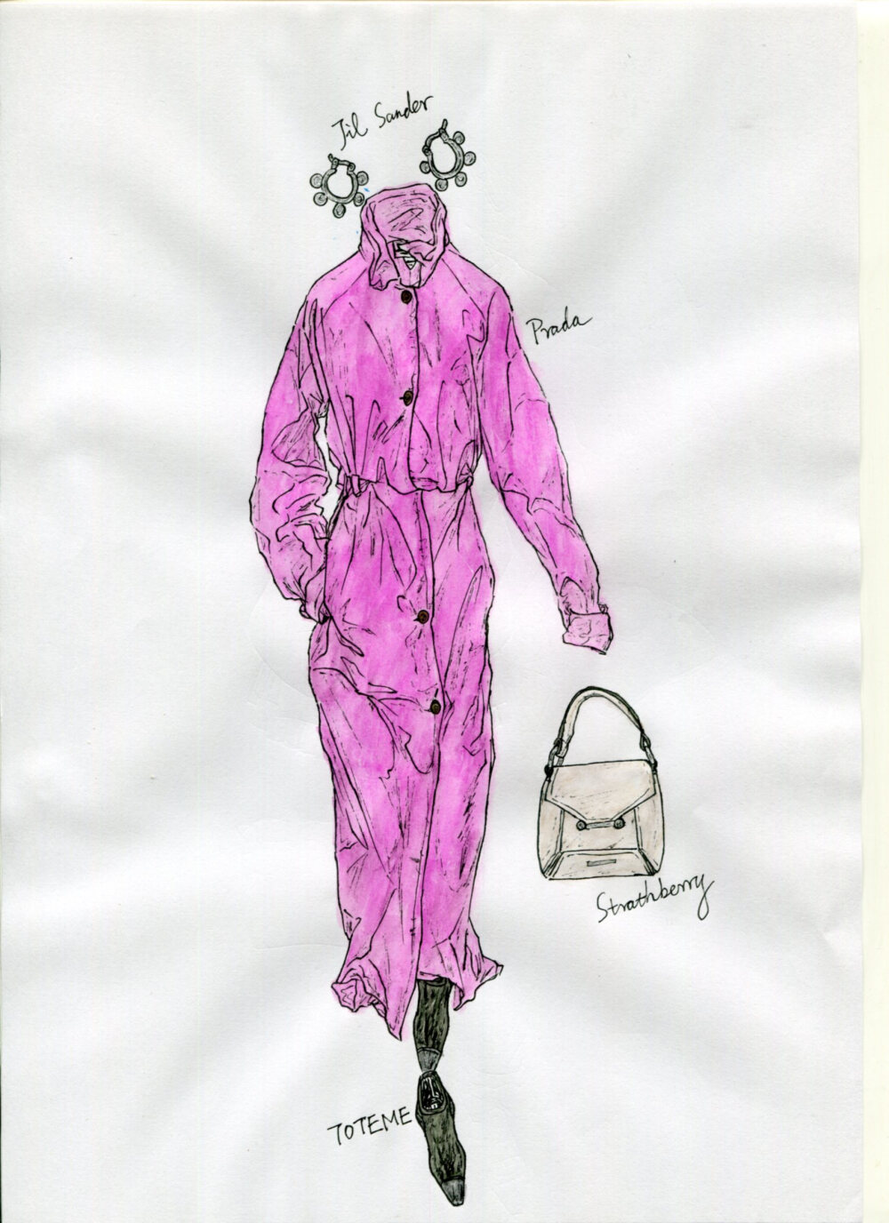 2025年春夏款。率性粉调。