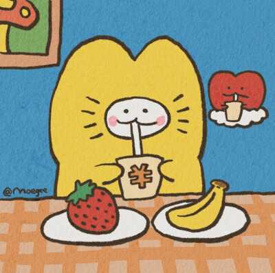 卡通猫咪头像