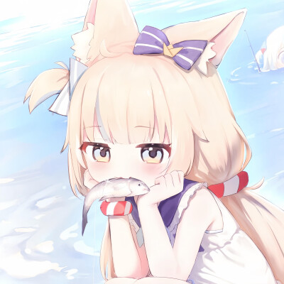 动漫女生头像 猫耳萝莉可爱