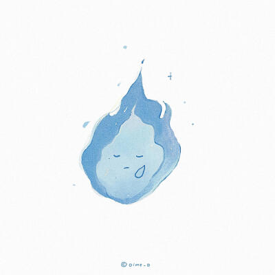blue
图源：Blue：d
#治愈系插画分享#
