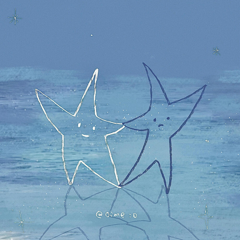 blue
图源：Blue：d
#治愈系插画分享#