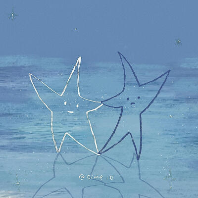 blue
图源：Blue：d
#治愈系插画分享#