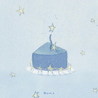 blue
图源：Blue：d
#治愈系插画分享#