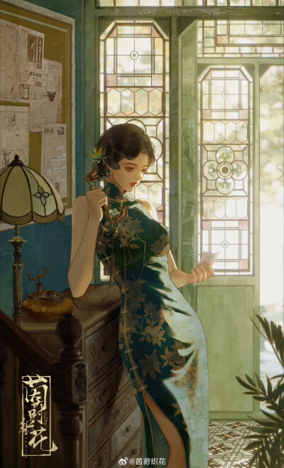 画师：茵莳织花
#插画分享#