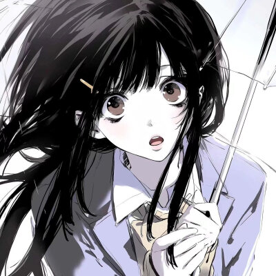 精品 动漫 男头 女头 死亡笔记 弥海砂 五条悟 亚文化 黑白