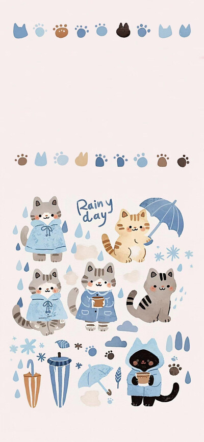 打扫的猫