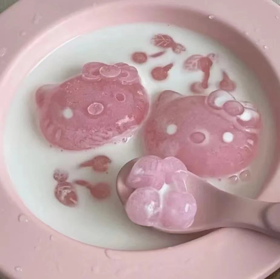 粉色系 三丽鸥 美乐蒂 必爱诺 KT 朋友圈背景图