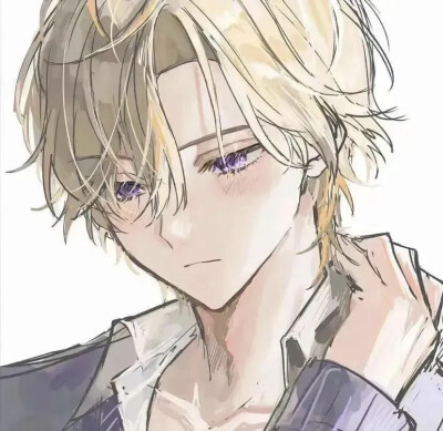 动漫男头，图源网络侵删