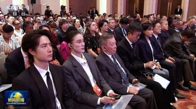王一博 “全球文明对话部长级会议”开幕式