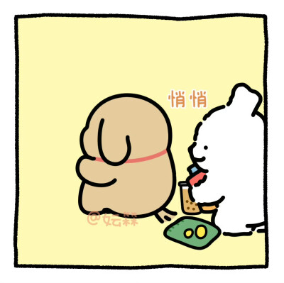 线条小狗