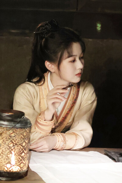 桃花映江山 向清影