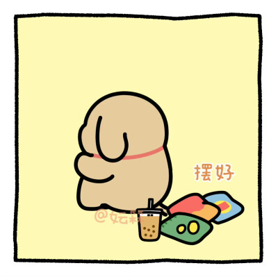 线条小狗