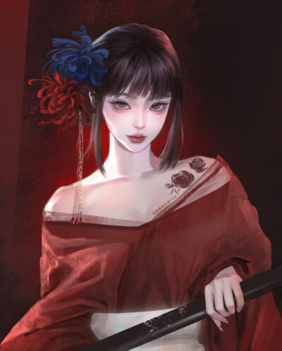 手绘头像