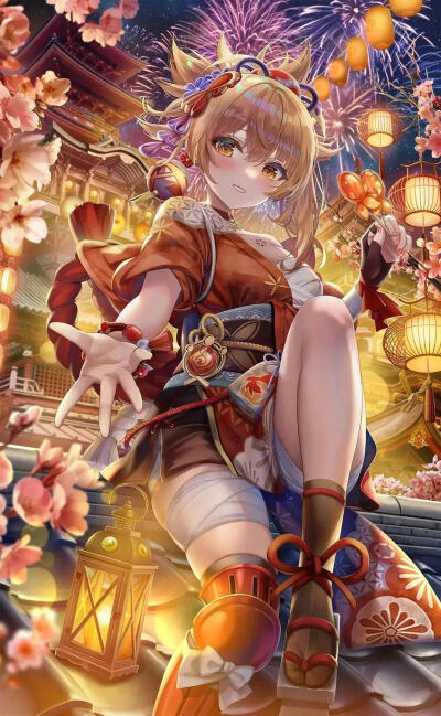 古风二次元少女