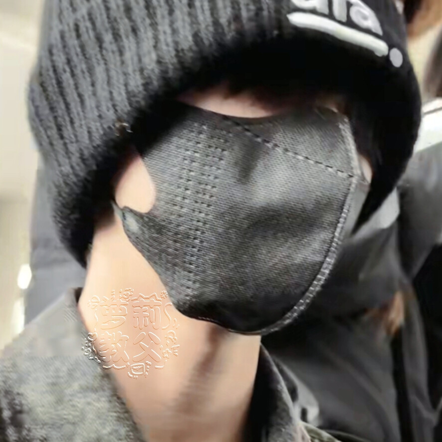 黑口罩就是男人最好的医美