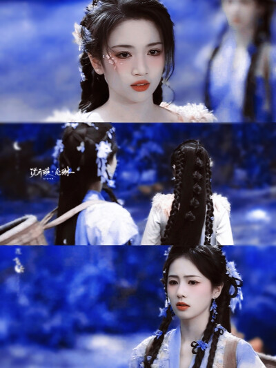 最近蛮喜欢蓝蓝的色调