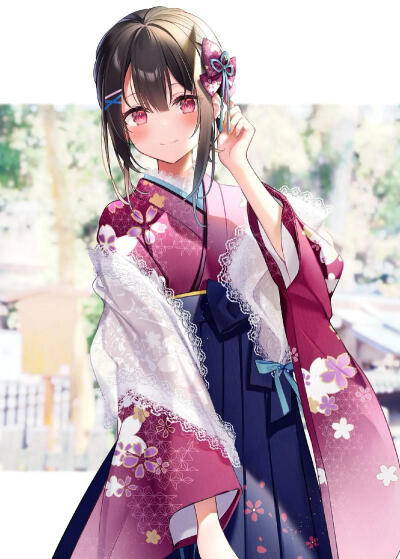 古风二次元少女