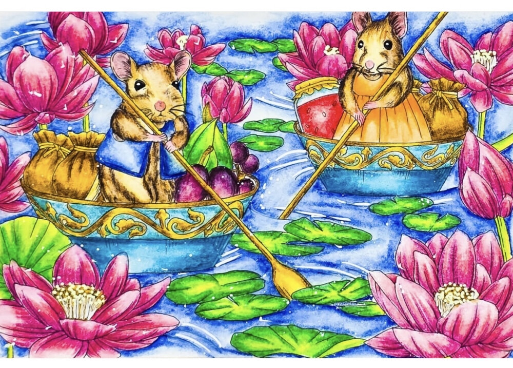 涂色