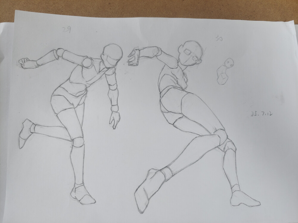 练习 图源xhs:速写超人寸寸