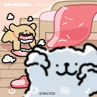 线条小狗