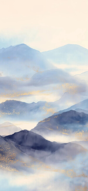 手机壁纸 竖屏壁纸 中国风 古风 山水 简约