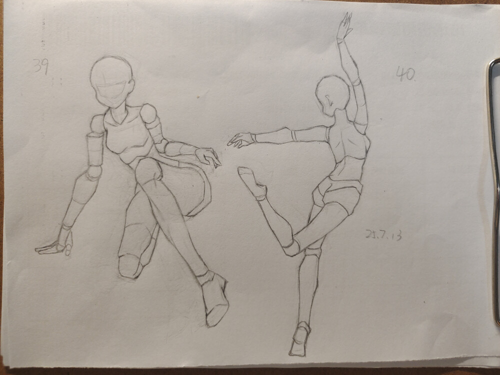 练习 图源xhs:速写超人寸寸