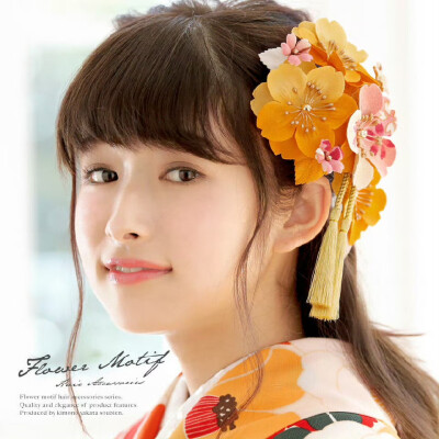 #绘画参考# 和风发饰参考 ​