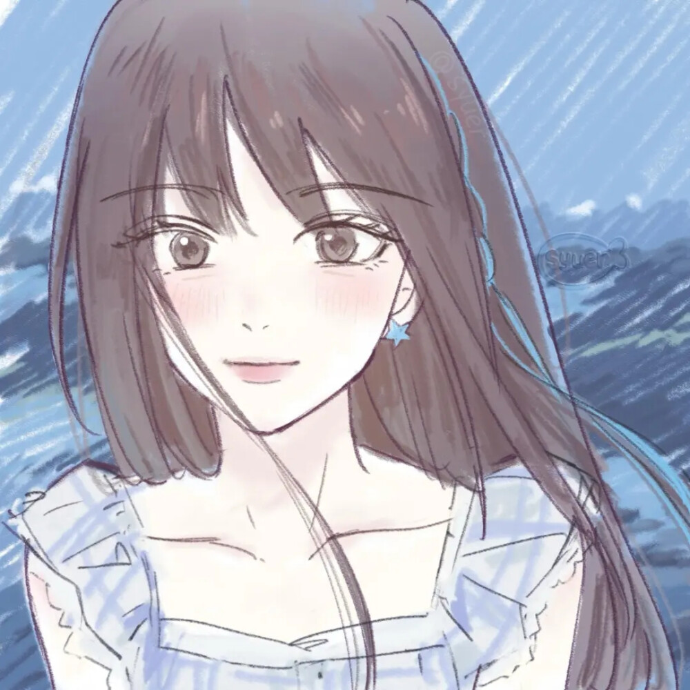 小众艺术感女生头像