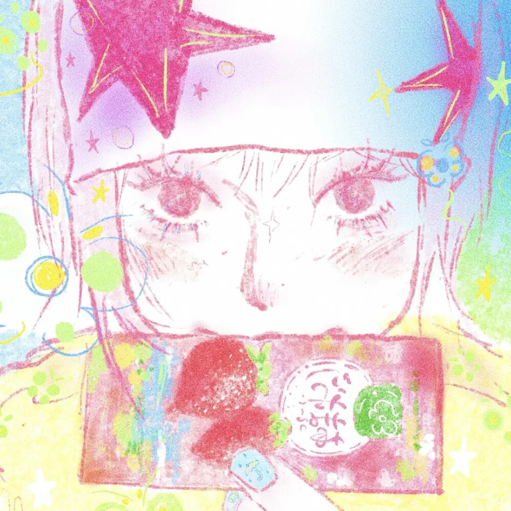 小众艺术感女生头像