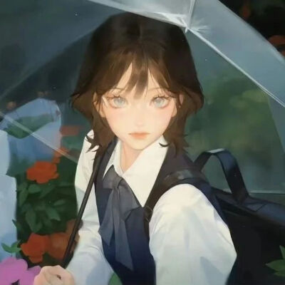 小众艺术感女生头像